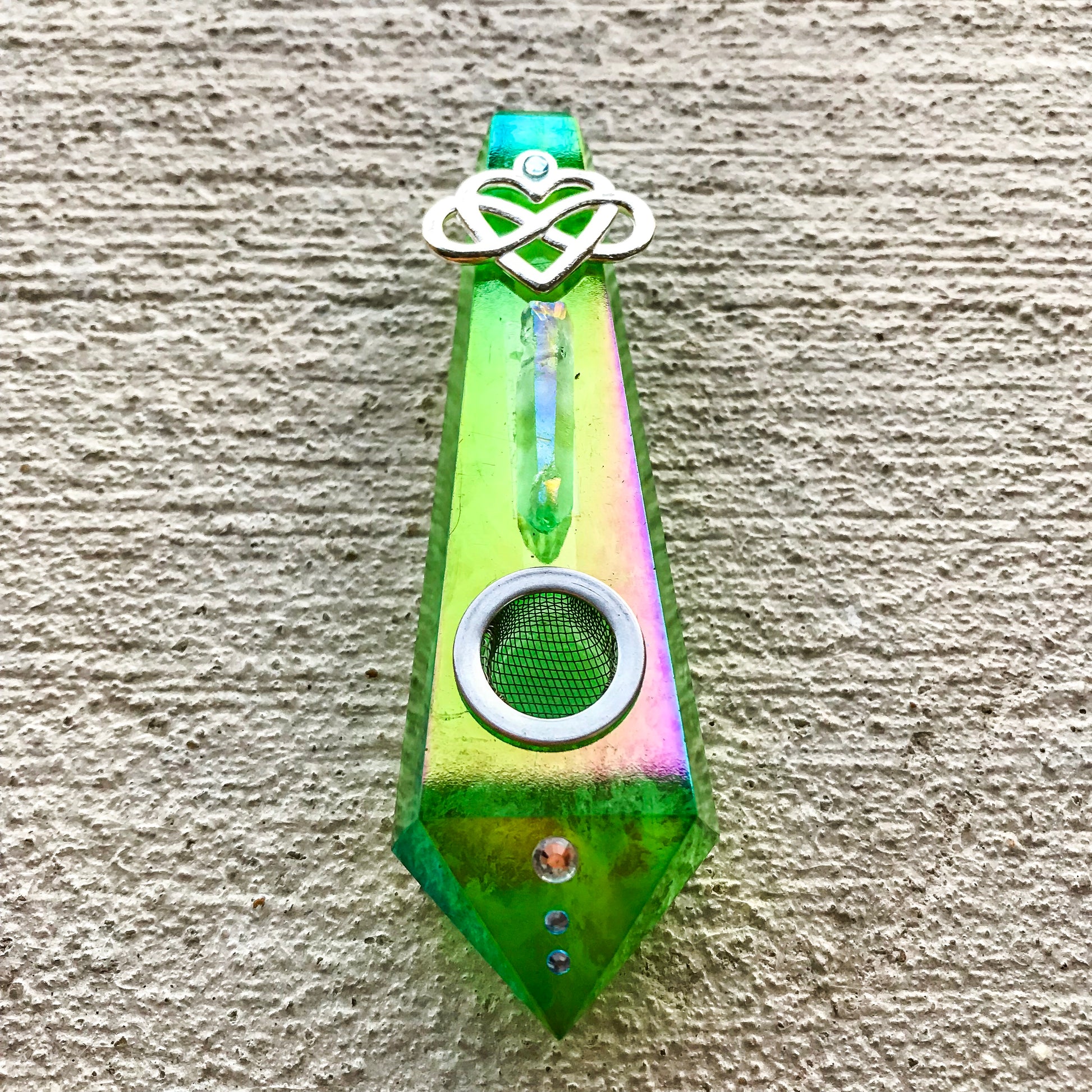 "Heart Chakra" Pipe | **LIMITED EDITION** - Ethereal Haze