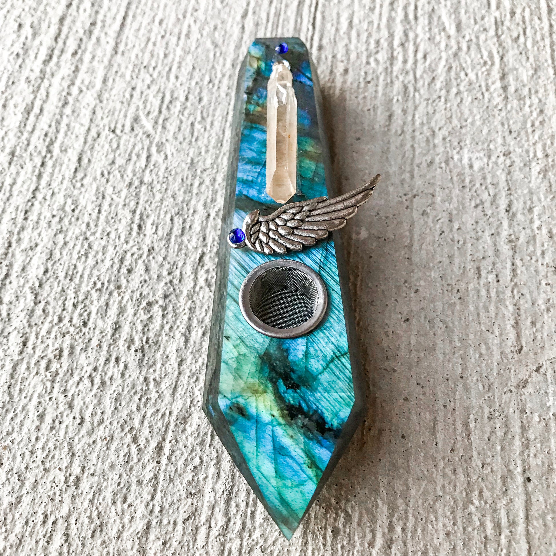 "Twin Flame" Pipe | *LIMITED EDITION* - Ethereal Haze