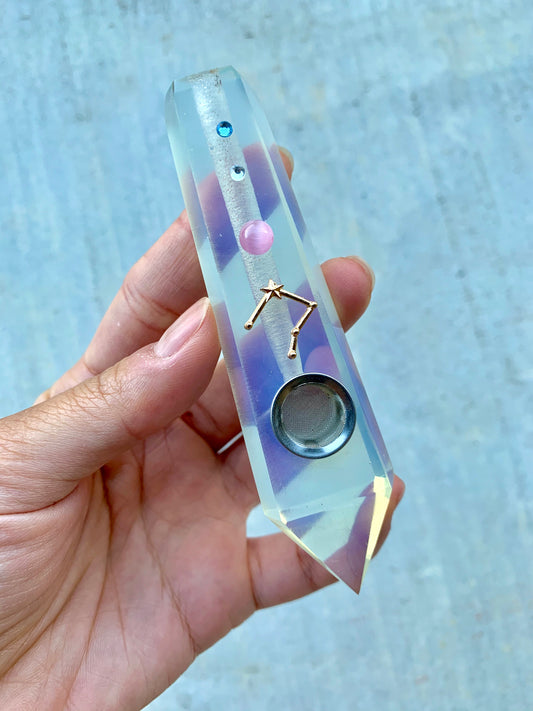 OPALITE "LIBRA" Pipe | ~ad astra~ Collection - Ethereal Haze